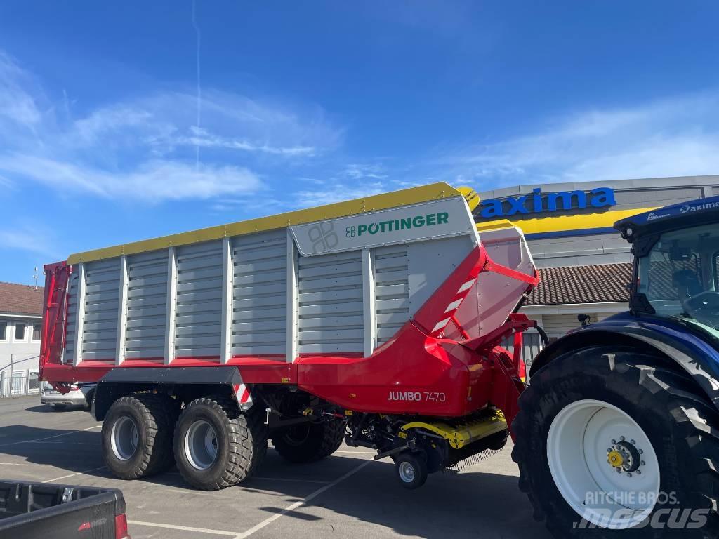 Pöttinger Jumbo 7470 セルフローディングトレーラー