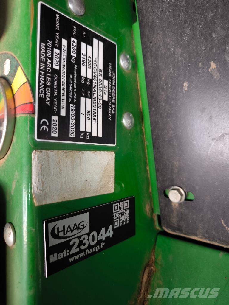 John Deere V461M ラウンドベーラー