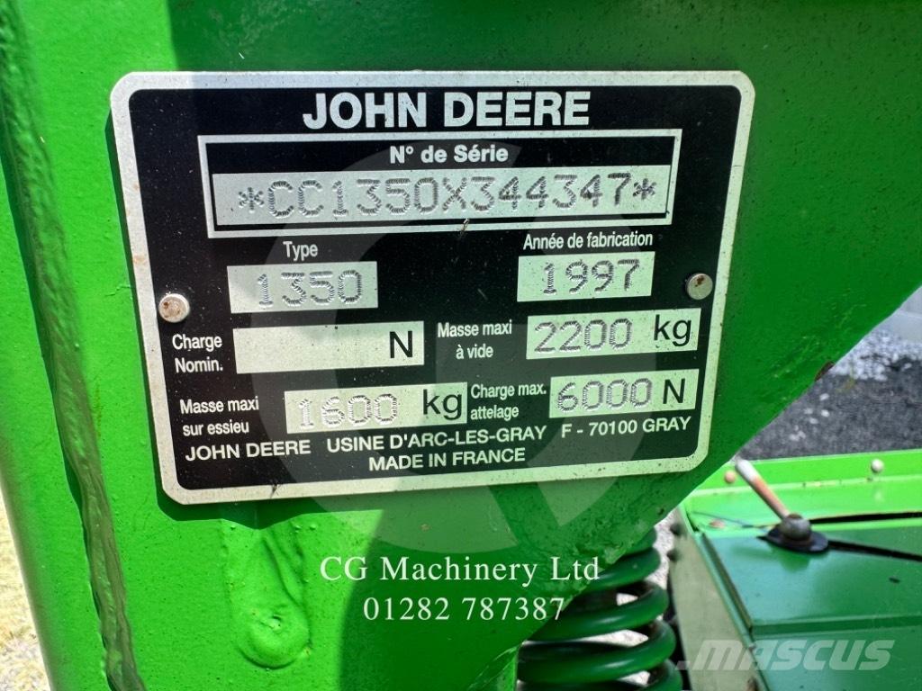 John Deere 1350 モアーコンディショナー