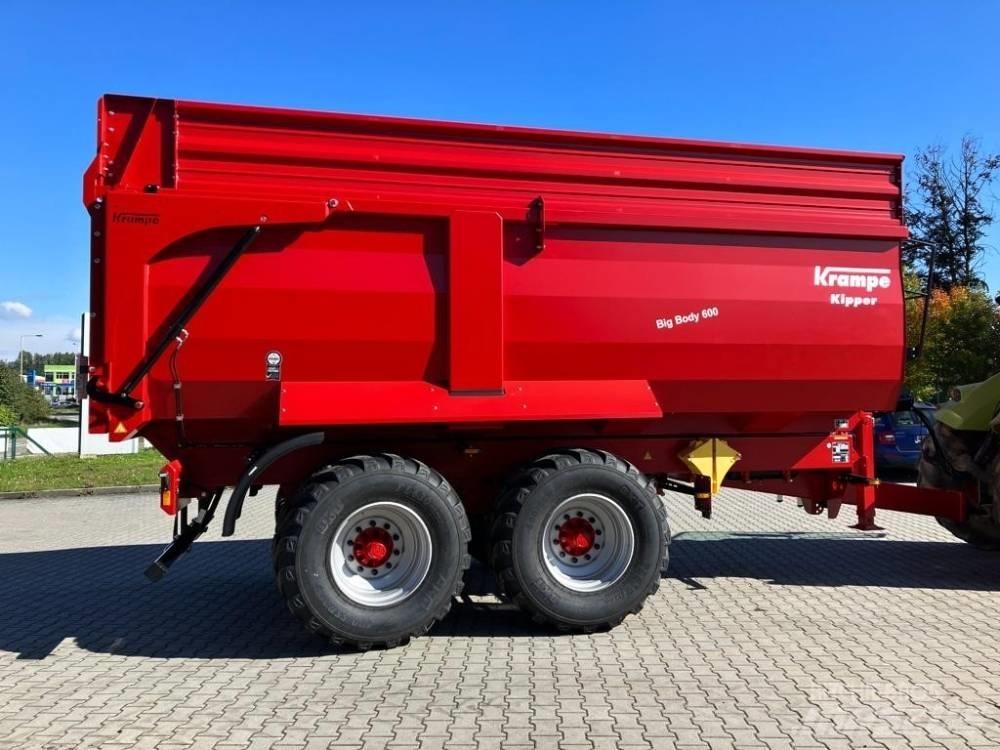 Krampe Big Body 600 ダンプトレーラー