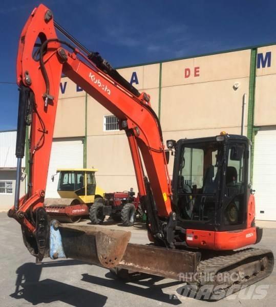 Kubota KX 057-4 ミニ油圧ショベル 7t以下（ミニユンボ・ミニディガー）