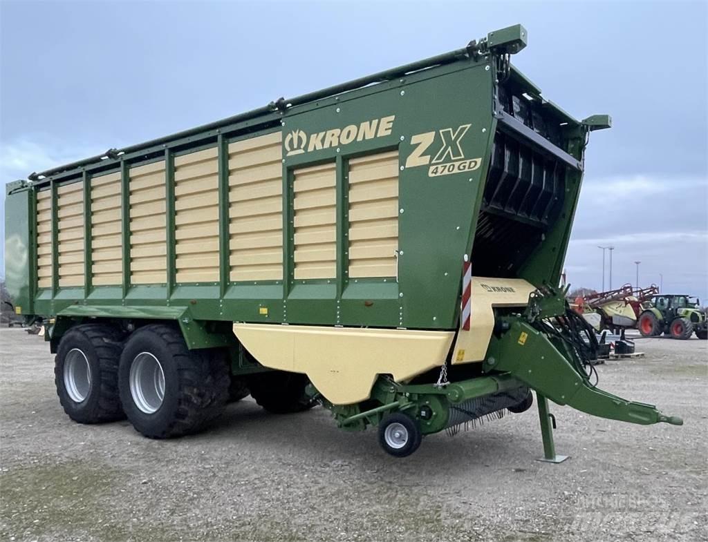 Krone ZX 470 GD セルフローディングトレーラー