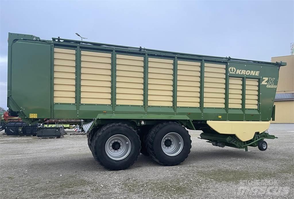 Krone ZX 470 GD セルフローディングトレーラー