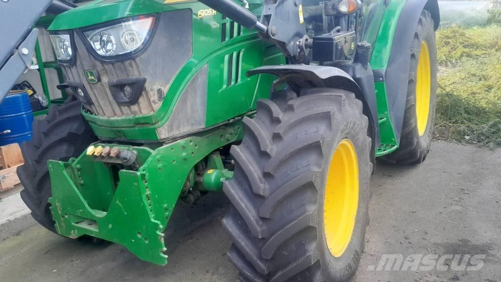 John Deere 6105 R トラクター