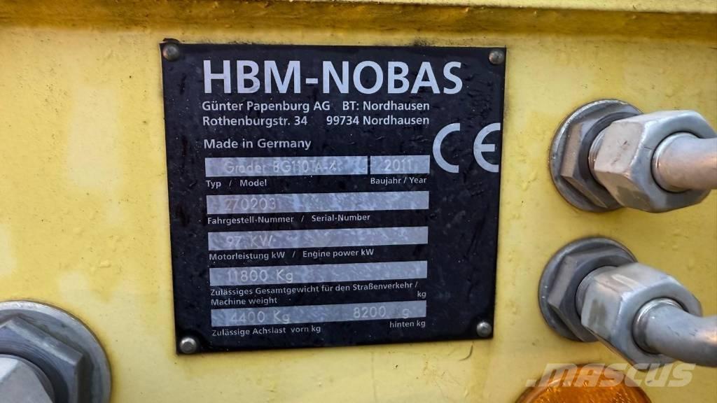 HBM BG 110 TA-4 モーターグレーダー