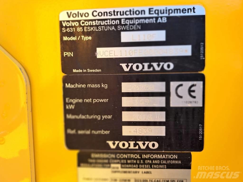 Volvo L 110 F ホイールローダー・タイヤショベル