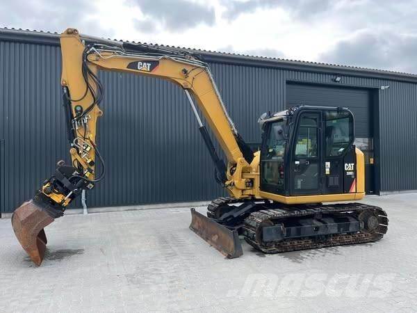 CAT 308 E CR 中型油圧ショベル 7ｔ-12ｔ（ユンボ・パワーショベル・バックホー）