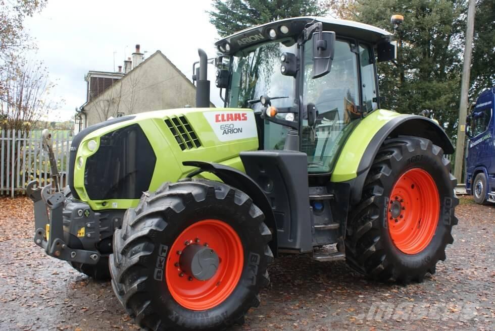 CLAAS Arion 650 CIS トラクター