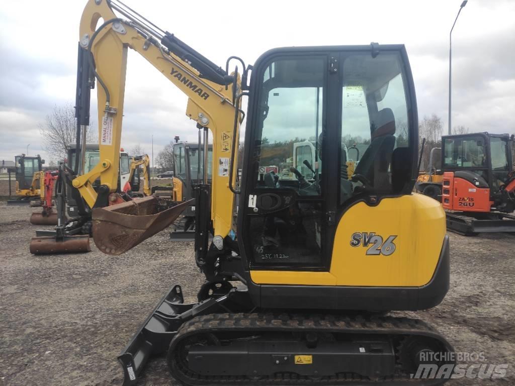Yanmar SV 26 2017r ミニ油圧ショベル 7t以下（ミニユンボ・ミニディガー）