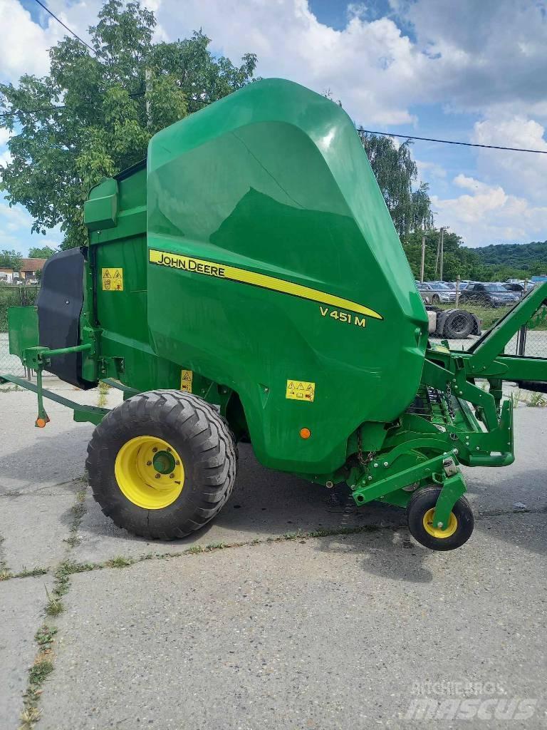 John Deere V451M ラウンドベーラー