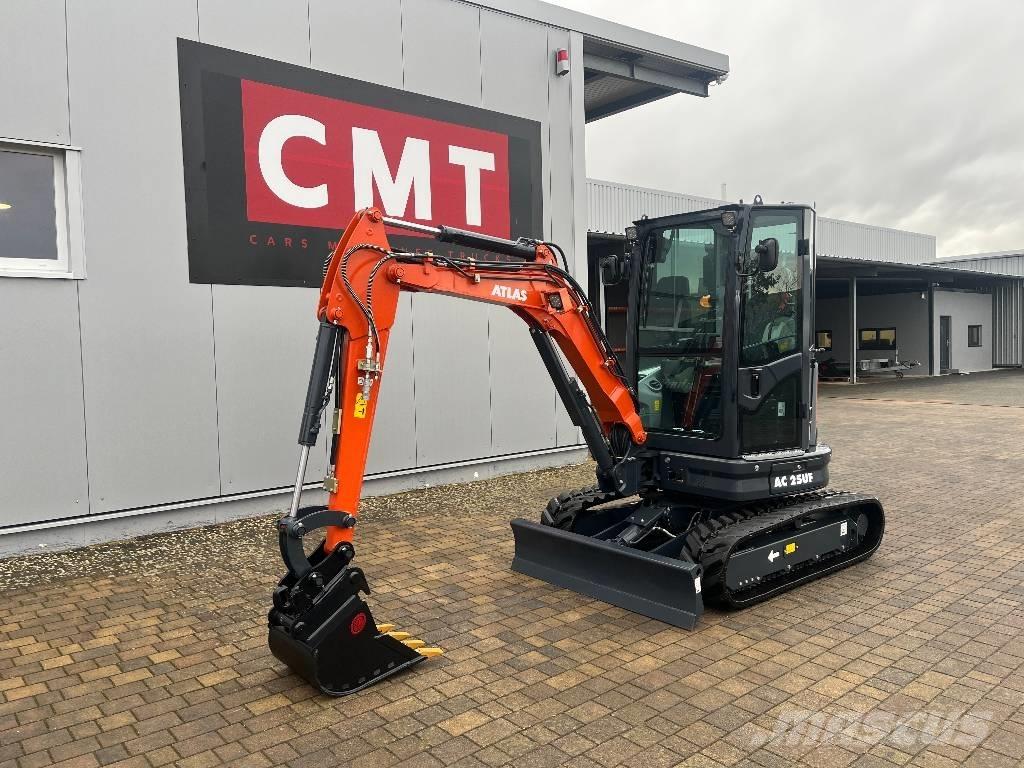 Atlas AC 25 UF ミニ油圧ショベル 7t以下（ミニユンボ・ミニディガー）