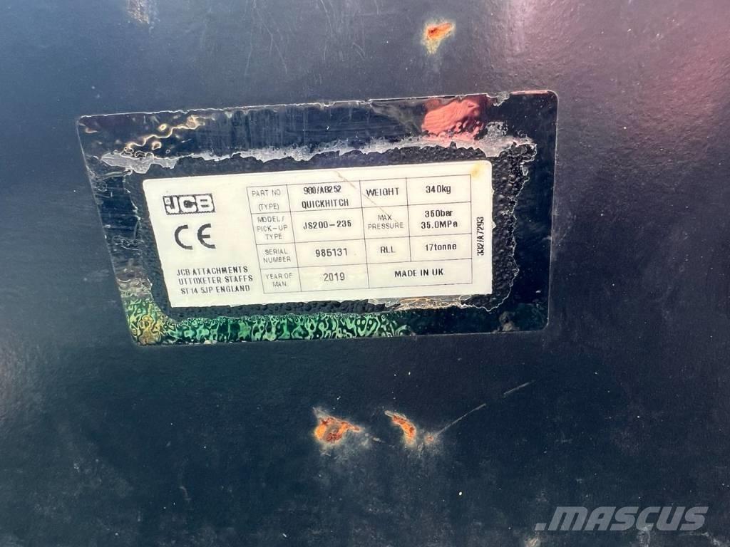 JCB 980/A8252 クイックヒッチ