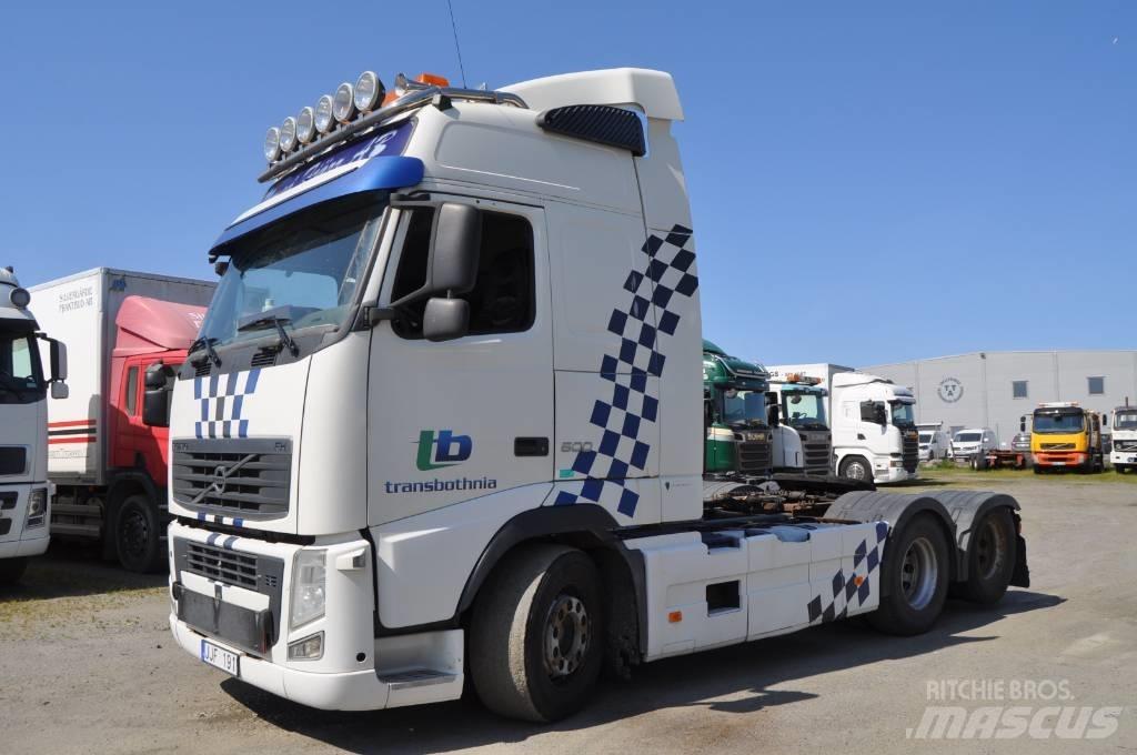 Volvo FH500 6X2 中古トラクターヘッド | トレーラーヘッド