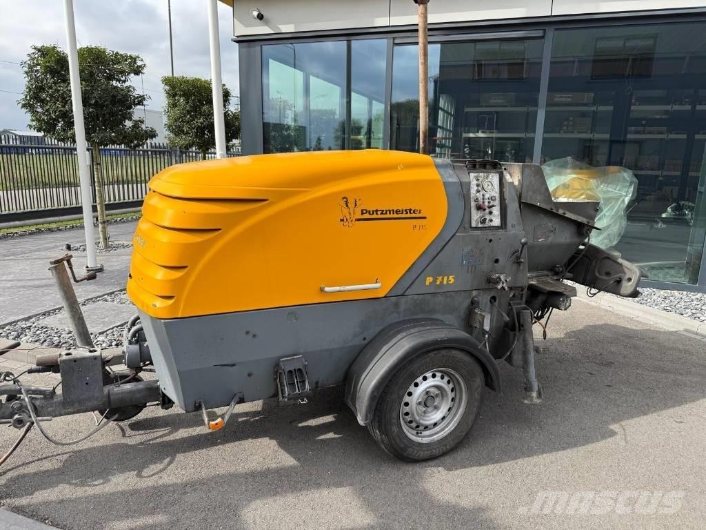 Putzmeister P 715 TD コンクリートポンプ車
