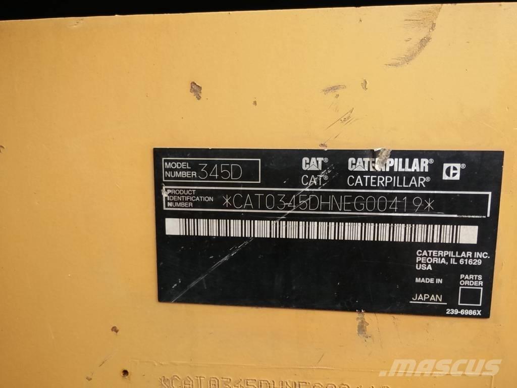 CAT 345 D L 大型油圧ショベル12t以上（パワーショベル・ユンボ）