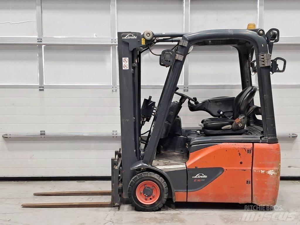 Linde E16C-03 バッテリーフォークリフト