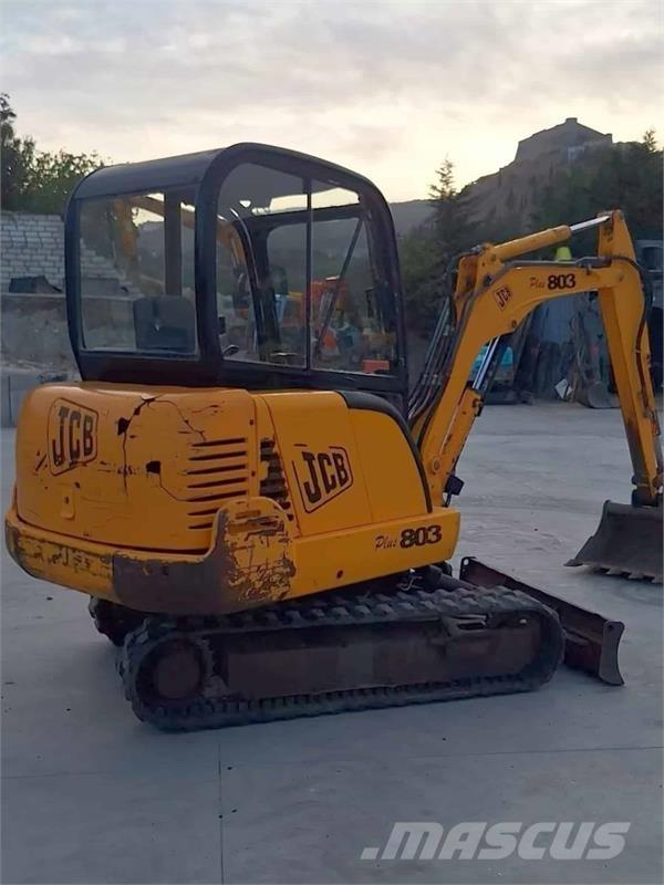 JCB 803 ミニ油圧ショベル 7t以下（ミニユンボ・ミニディガー）