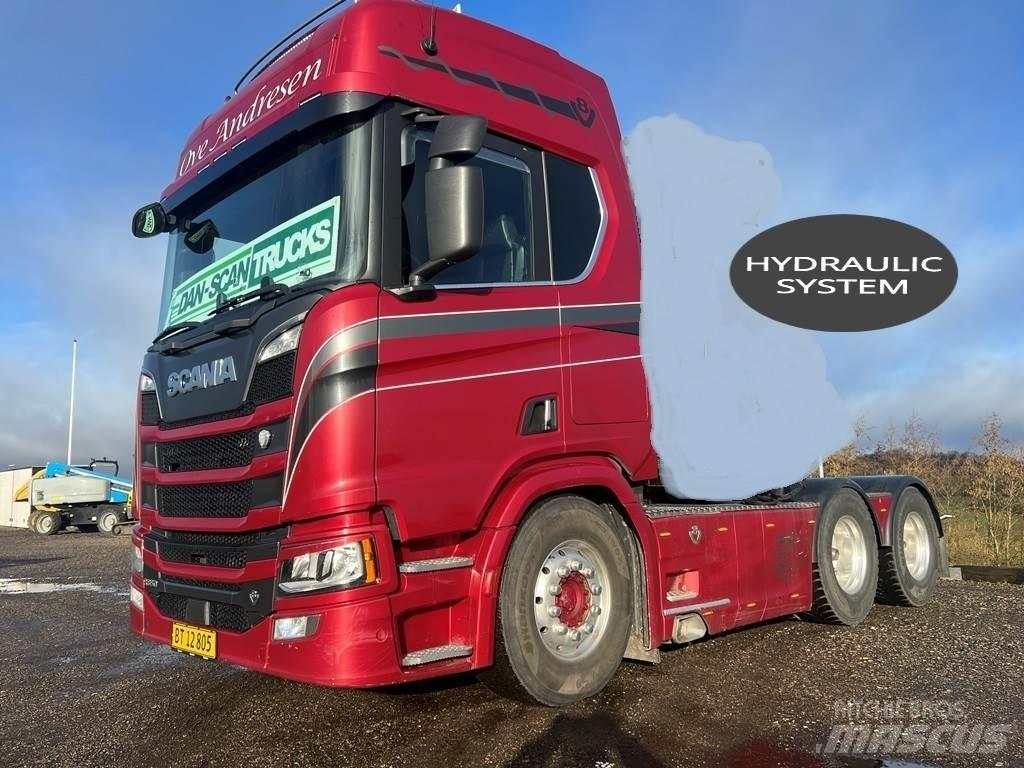 Scania R650 6x4 中古トラクターヘッド | トレーラーヘッド