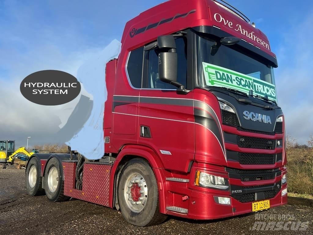 Scania R650 6x4 中古トラクターヘッド | トレーラーヘッド