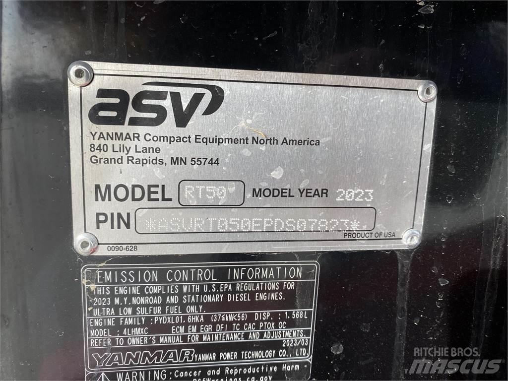 ASV POSI-TRACK RT50 スキッドステアローダー