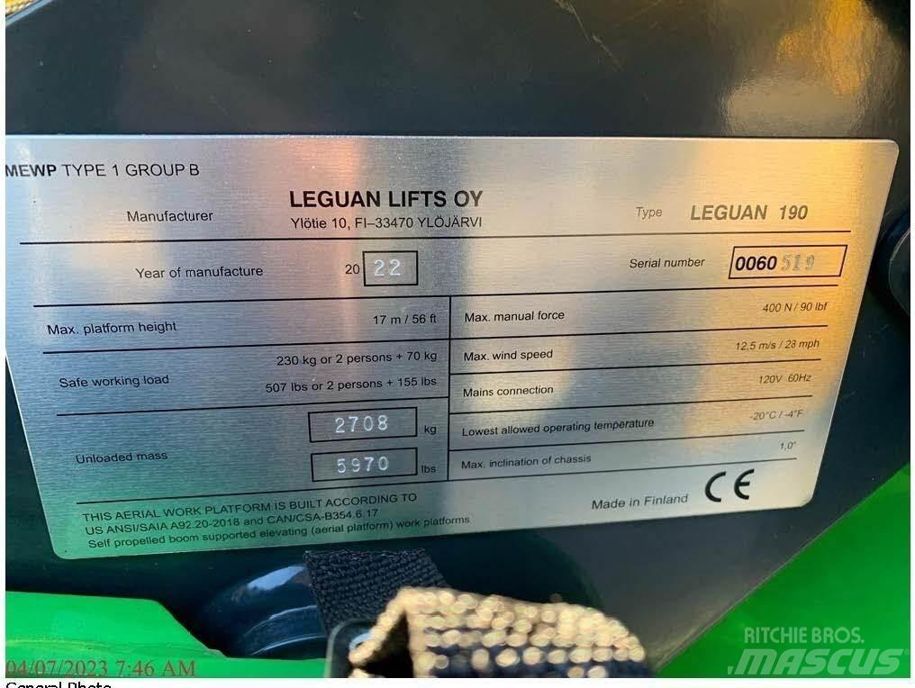 Avant LEGUAN 190 ブームリフト　屈伸型