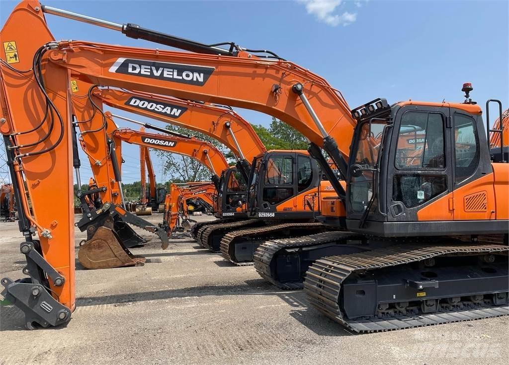 Develon DX225 LC-7 大型油圧ショベル12t以上（パワーショベル・ユンボ）