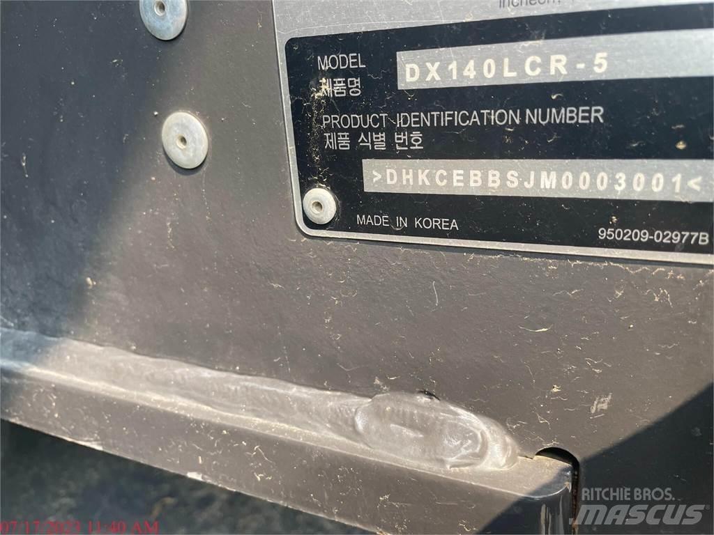 Doosan DX140 LC-5 大型油圧ショベル12t以上（パワーショベル・ユンボ）