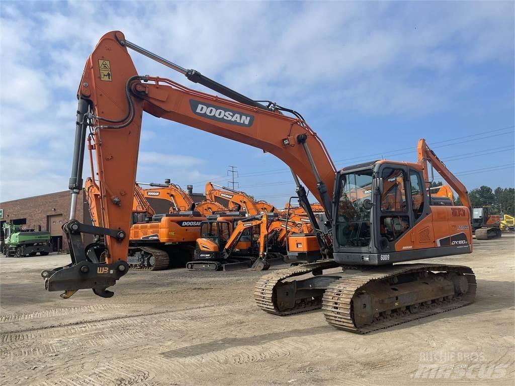 Doosan DX180 LC-5 大型油圧ショベル12t以上（パワーショベル・ユンボ）