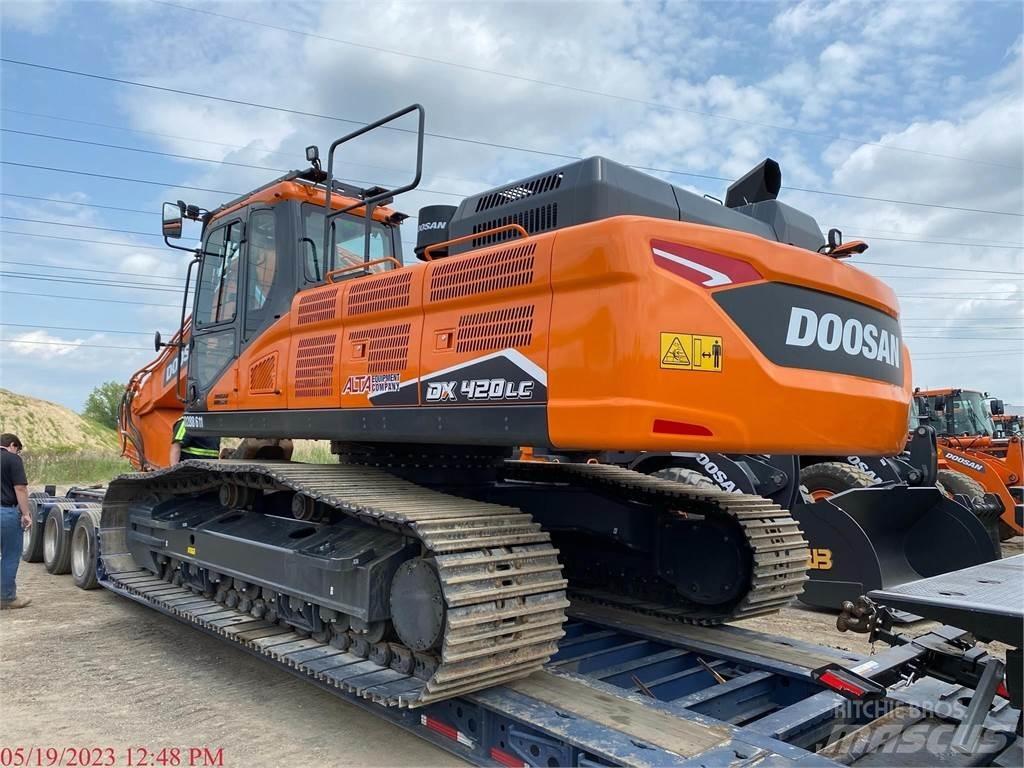 Doosan DX420 LC-7 大型油圧ショベル12t以上（パワーショベル・ユンボ）