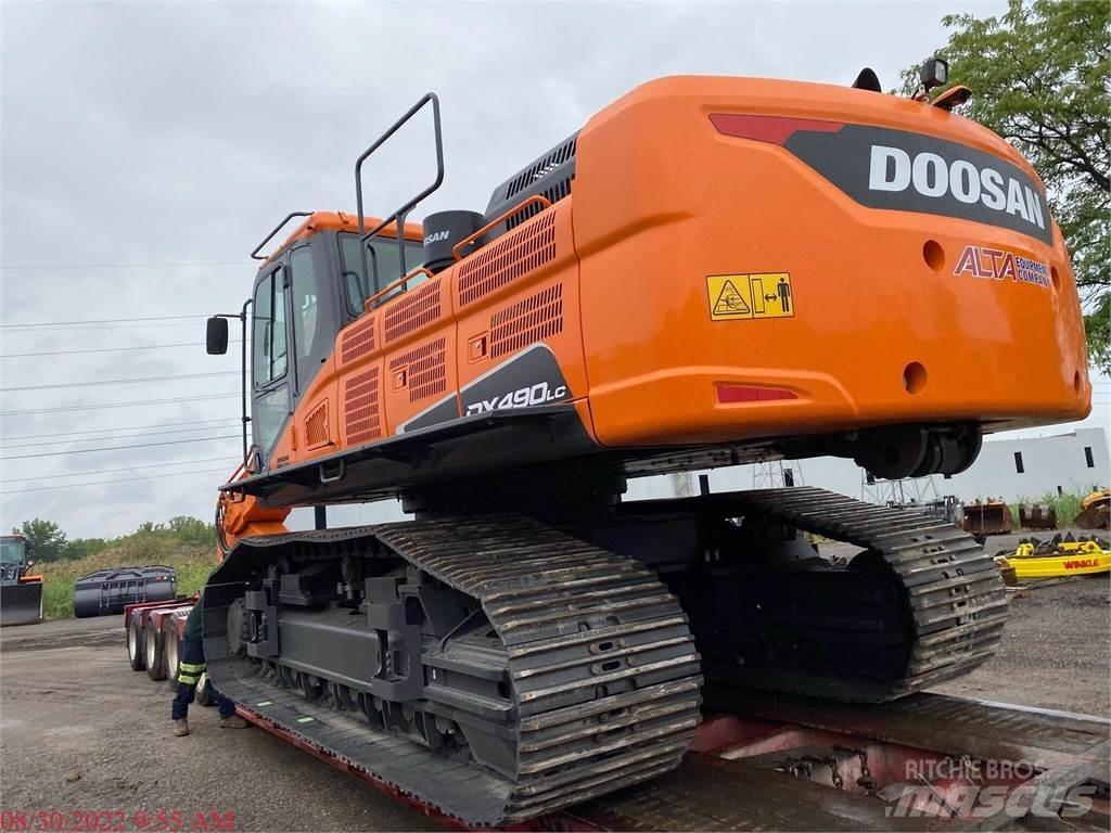 Doosan DX490 LC-5 大型油圧ショベル12t以上（パワーショベル・ユンボ）