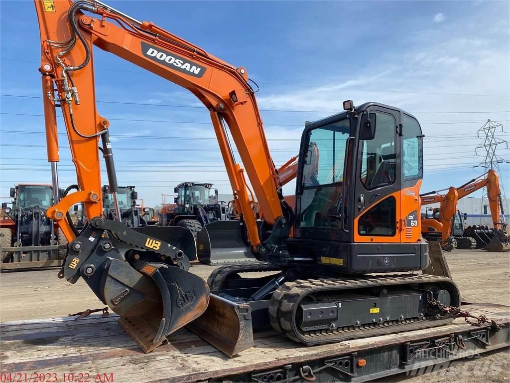 Doosan DX63-3 大型油圧ショベル12t以上（パワーショベル・ユンボ）
