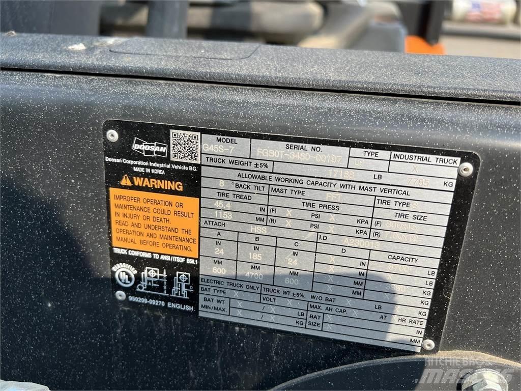 Doosan G45S-7 フォークリフト - その他