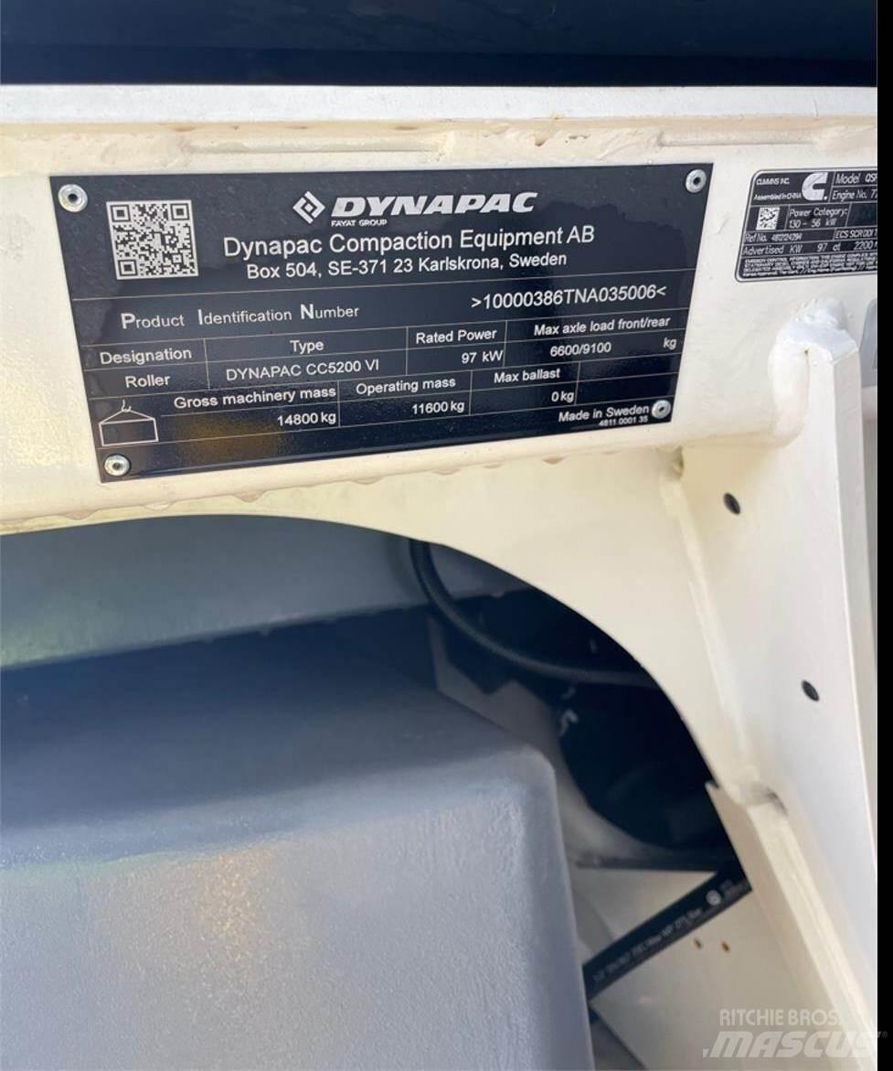 Dynapac CC5200 VI タンデムローラ