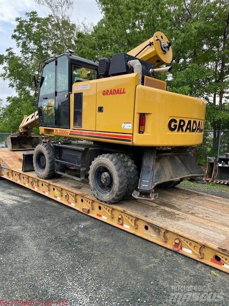 Gradall XL3300 V ホイール式油圧ショベル（パワーショベル・ユンボ・バックホー）