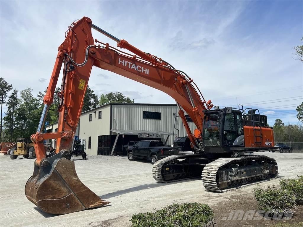 Hitachi ZX490 LCH-6 大型油圧ショベル12t以上（パワーショベル・ユンボ）