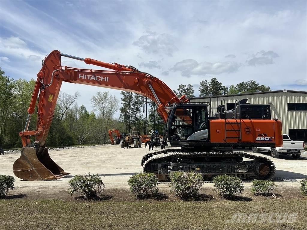 Hitachi ZX490 LCH-6 大型油圧ショベル12t以上（パワーショベル・ユンボ）