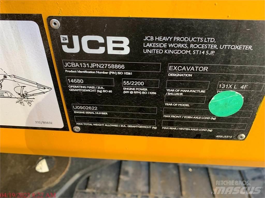 JCB 131X LC 大型油圧ショベル12t以上（パワーショベル・ユンボ）