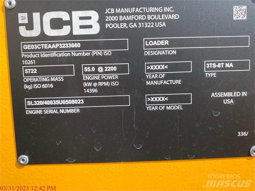 JCB 3TS-8T スキッドステアローダー