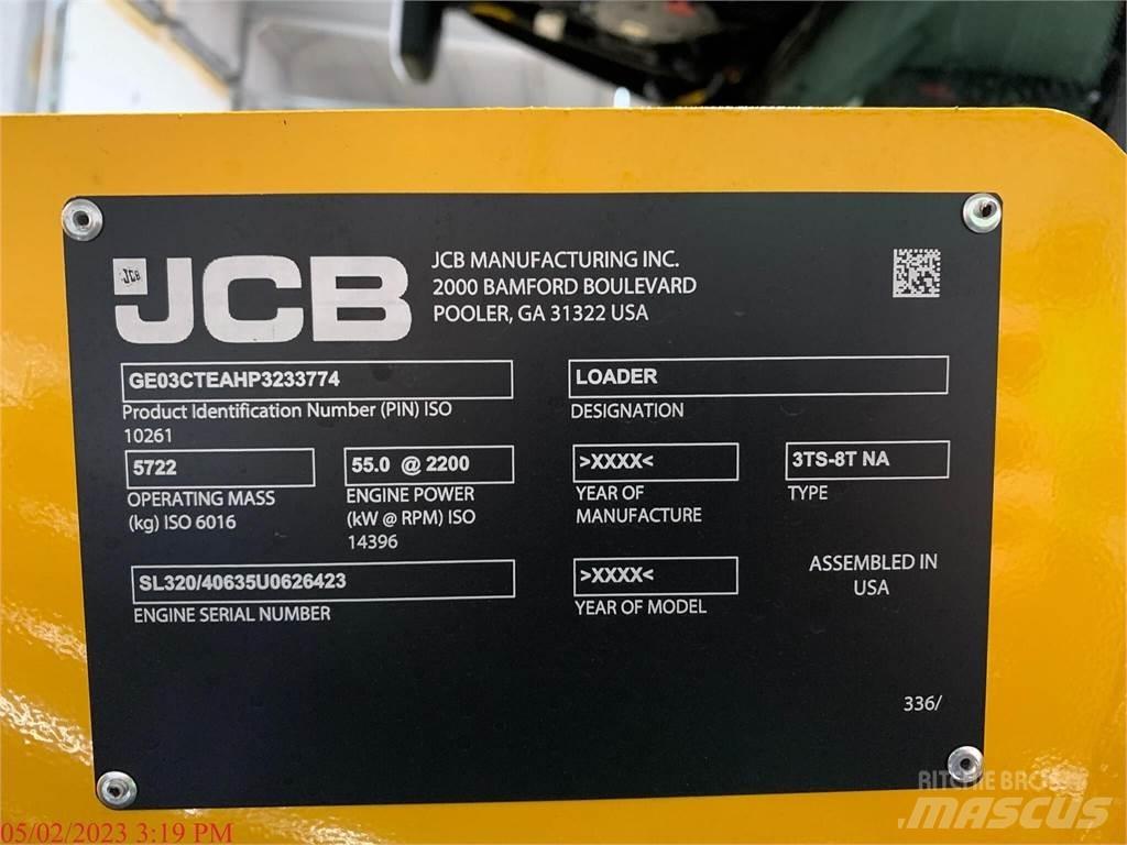 JCB 3TS-8T スキッドステアローダー