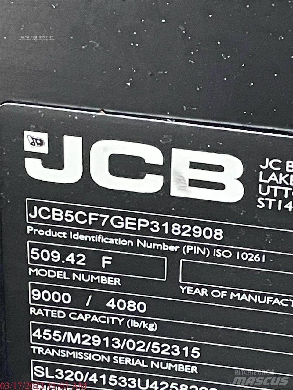 JCB 509-42 テレスコーピックハンドラー