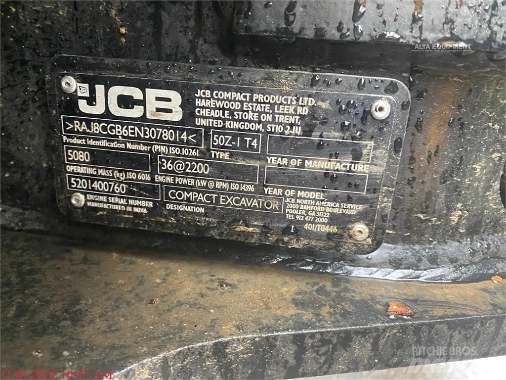 JCB 50Z-1 ミニ油圧ショベル 7t以下（ミニユンボ・ミニディガー）
