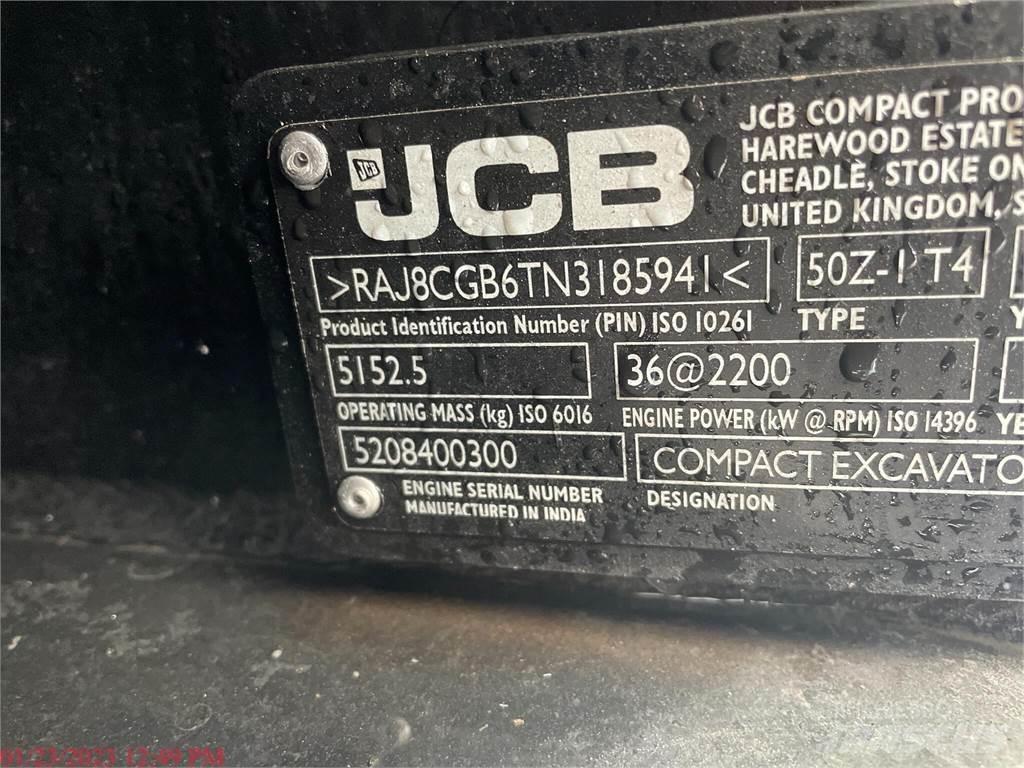 JCB 50Z-1 ミニ油圧ショベル 7t以下（ミニユンボ・ミニディガー）