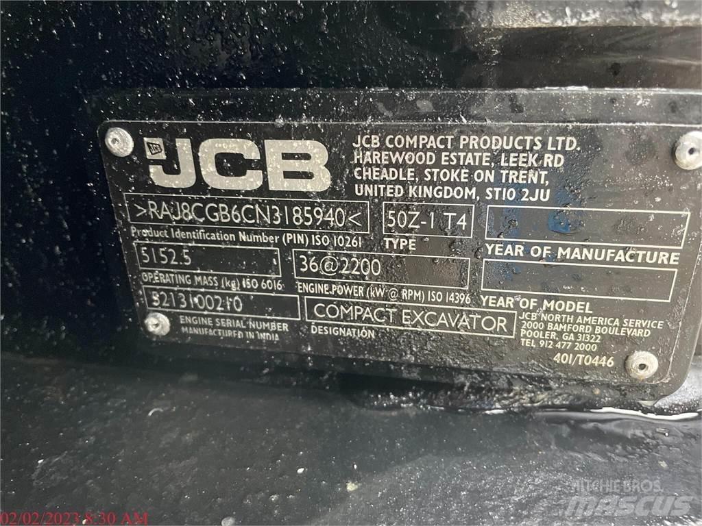 JCB 50Z-1 ミニ油圧ショベル 7t以下（ミニユンボ・ミニディガー）