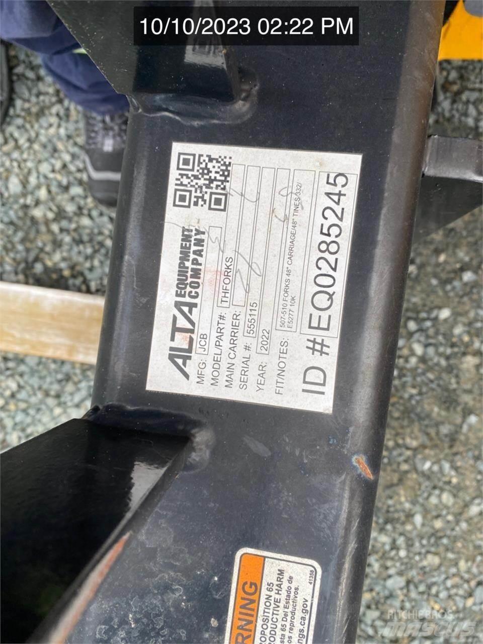 JCB 510-56 テレスコーピックハンドラー
