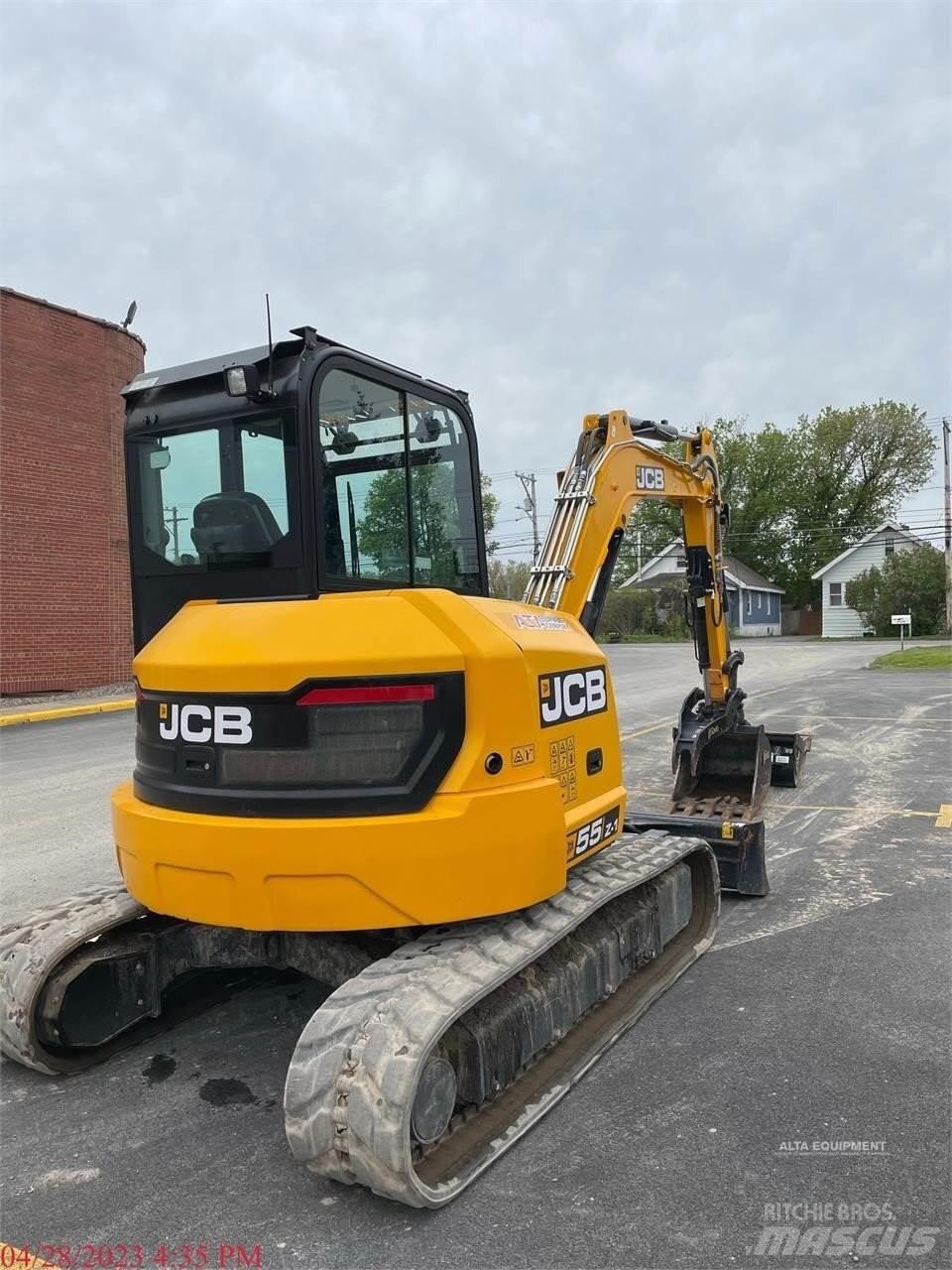 JCB 55Z-1 ミニ油圧ショベル 7t以下（ミニユンボ・ミニディガー）