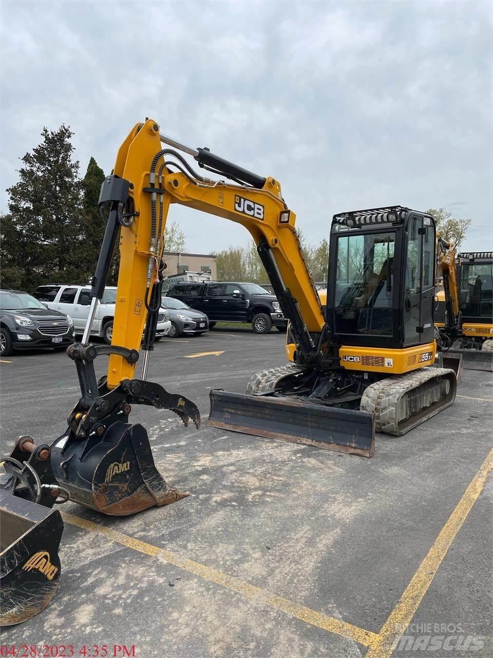 JCB 55Z-1 ミニ油圧ショベル 7t以下（ミニユンボ・ミニディガー）