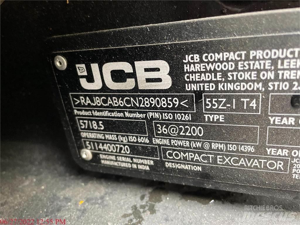 JCB 55Z-1 ミニ油圧ショベル 7t以下（ミニユンボ・ミニディガー）
