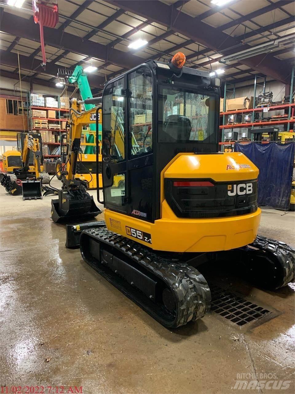 JCB 55Z-1 ミニ油圧ショベル 7t以下（ミニユンボ・ミニディガー）