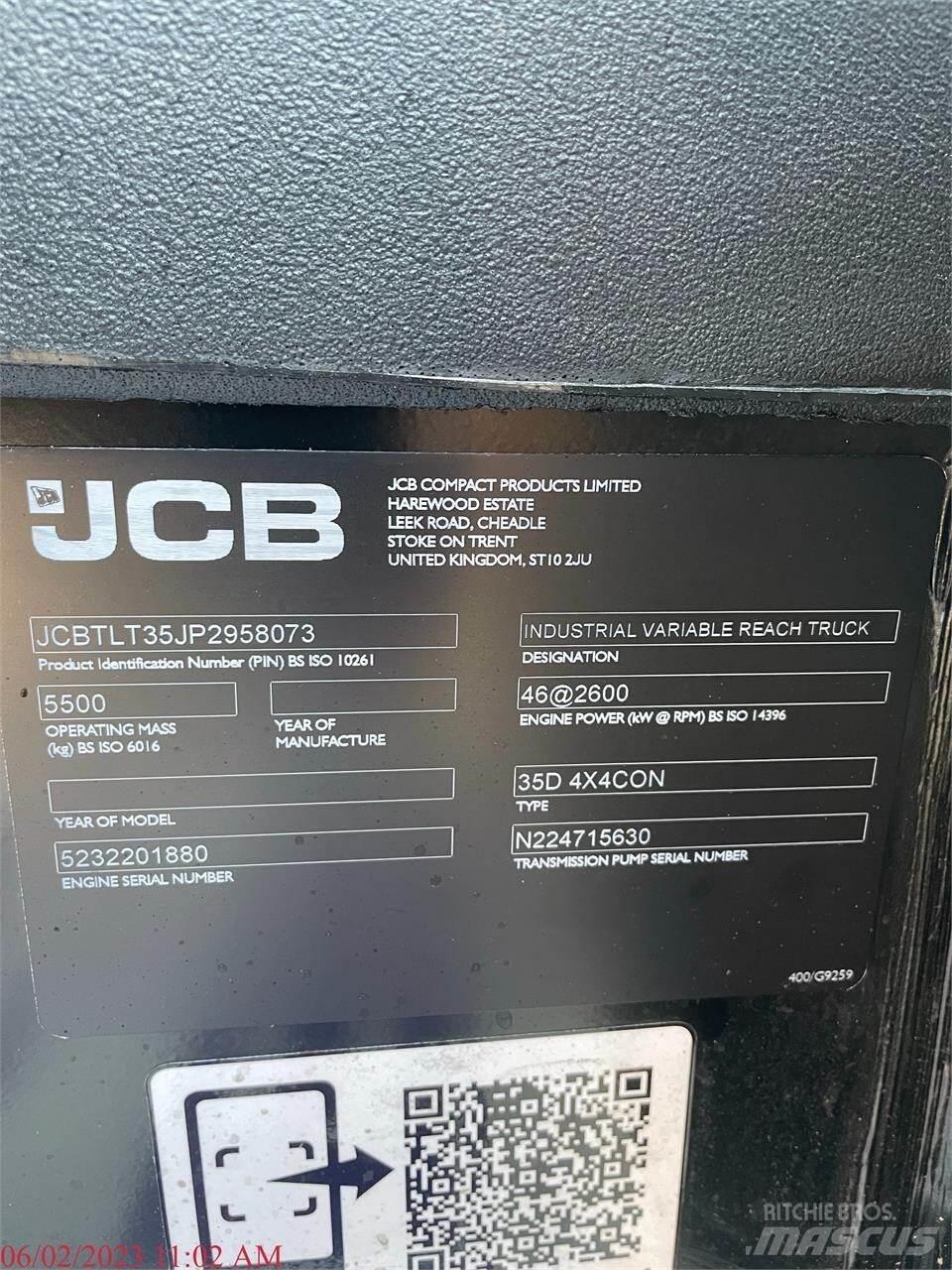 JCB 77-52D テレスコーピックハンドラー