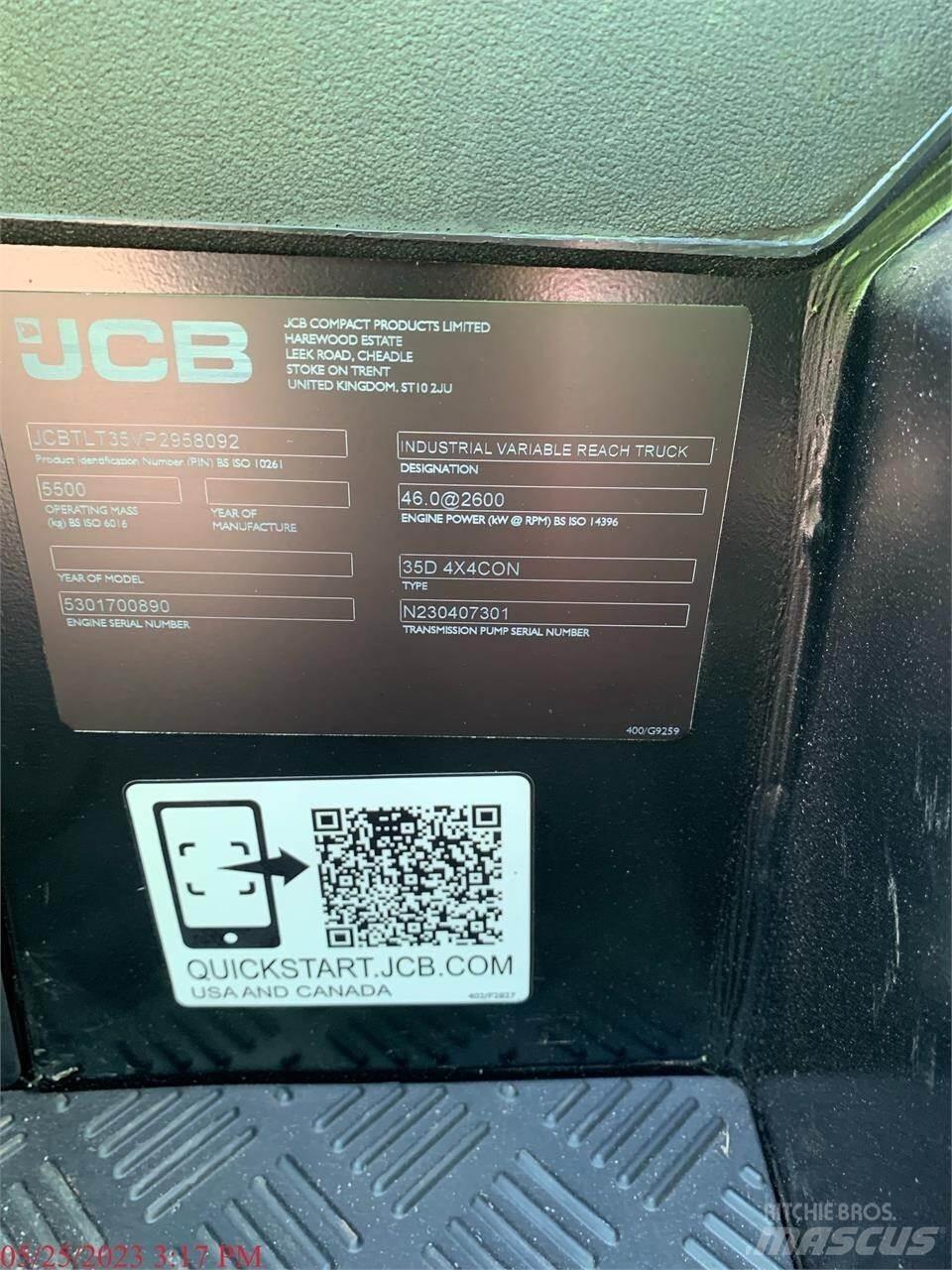 JCB 77-52D テレスコーピックハンドラー